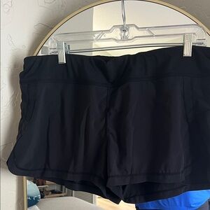 Athleta Black Women's Running Shorts